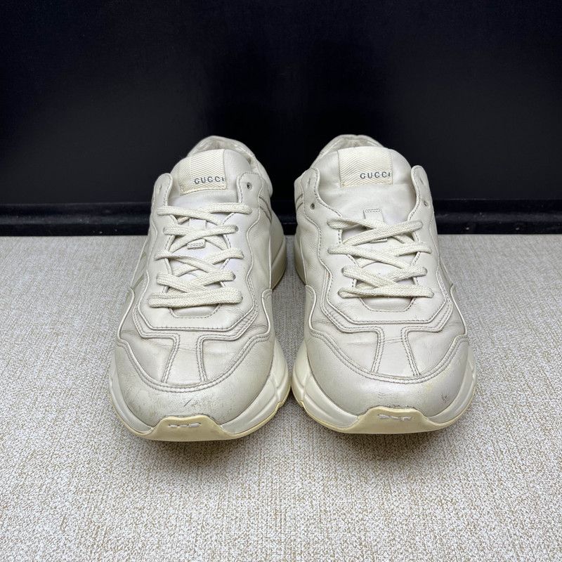 Gucci Gucci Rhyton Low-Top Logo Sneakers for Men 0079 Size US 6.5 / EU 39-40 - 2 Thumbnail