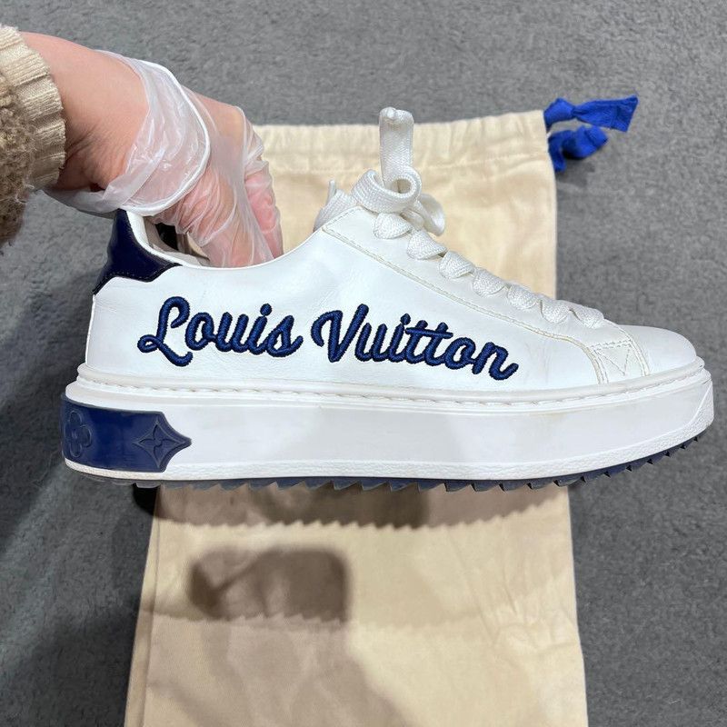 Louis Vuitton Louis Vuitton Casual Sneaker in White 0079 Size US 5 / EU 37 - 4 Thumbnail
