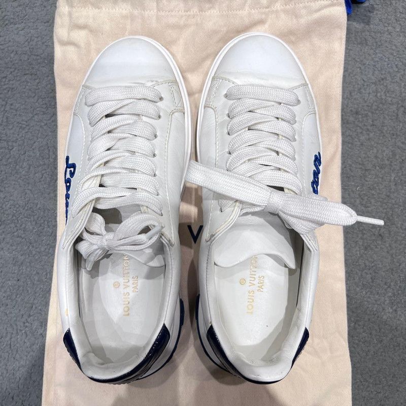 Louis Vuitton Louis Vuitton Casual Sneaker in White 0079 Size US 5 / EU 37 - 2 Thumbnail