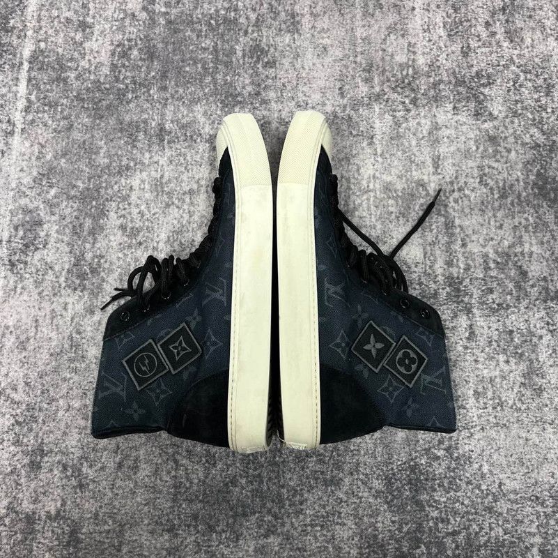 Louis Vuitton Fragment Design x Louis Vuitton High-Top Sneakers 0079 Size US 8 / EU 41 - 7 Thumbnail