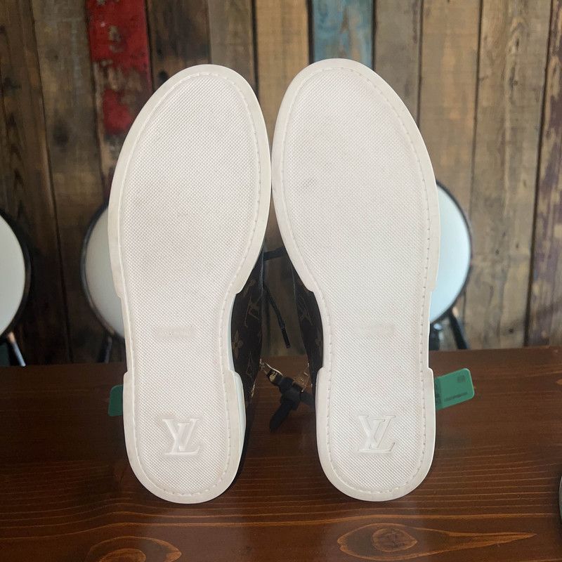 Louis Vuitton Louis Vuitton Casual Leather High-Top Sneakers 0079 Size US 6.5 / EU 39-40 - 4 Thumbnail