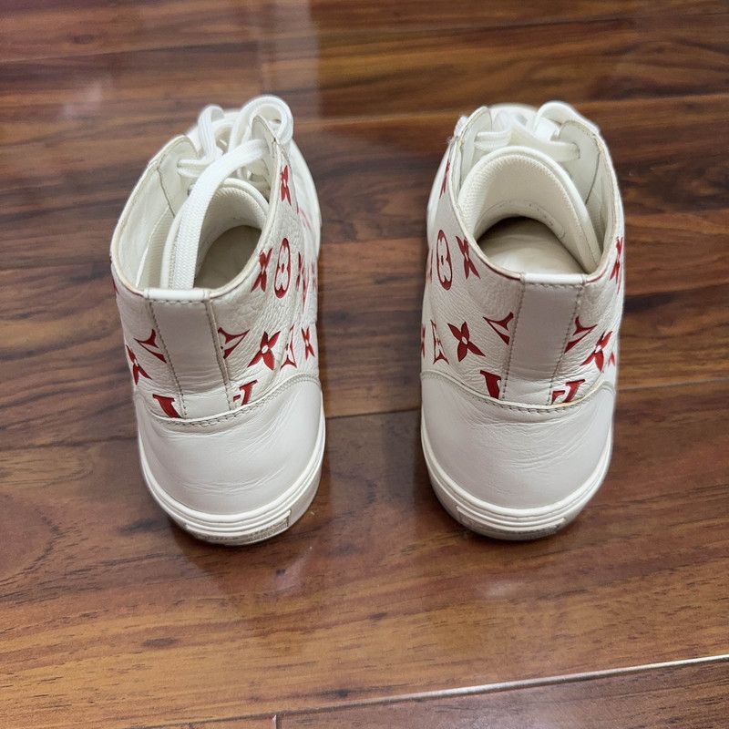 Louis Vuitton Louis Vuitton Tattoo Monogram High-Top Sneakers 0079 Size US 6.5 / EU 39-40 - 3 Thumbnail