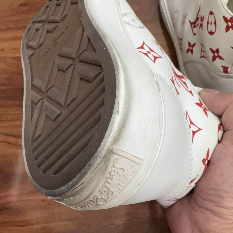 Louis Vuitton Louis Vuitton Tattoo Monogram High-Top Sneakers 0079 Size US 6.5 / EU 39-40 - 7 Thumbnail