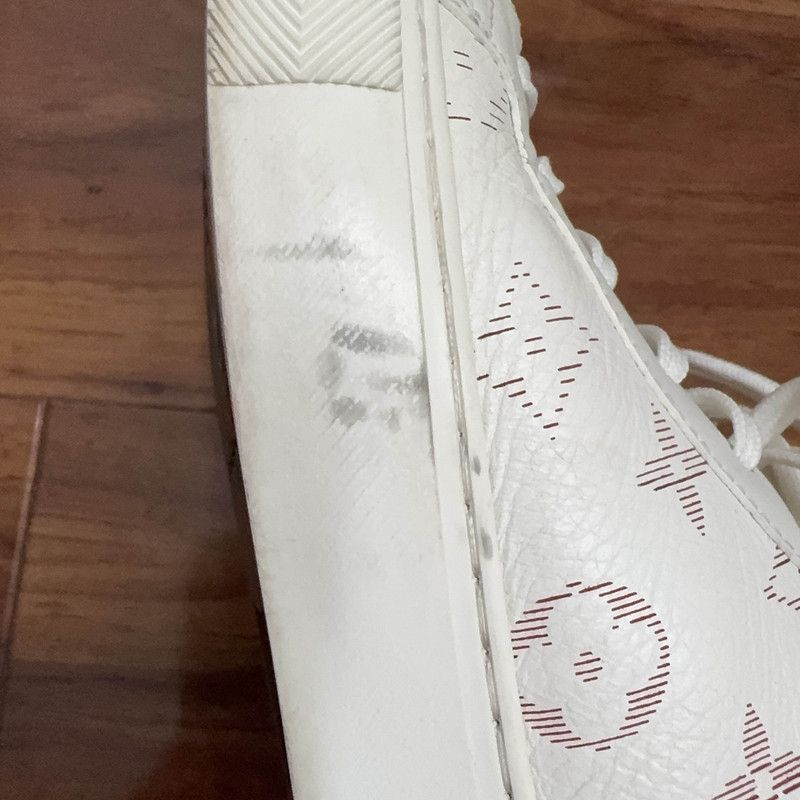Louis Vuitton Louis Vuitton Tattoo Monogram High-Top Sneakers 0079 Size US 6.5 / EU 39-40 - 6 Thumbnail