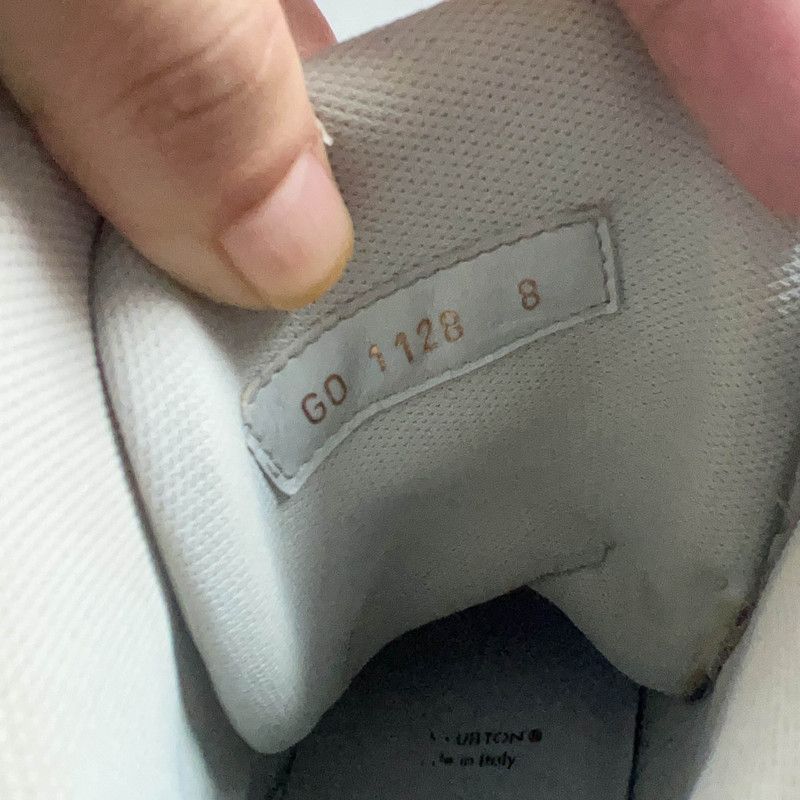 Louis Vuitton Louis Vuitton Trainer Blue and White High-top Sneakers 0079 Size US 9 / EU 42 - 5 Thumbnail