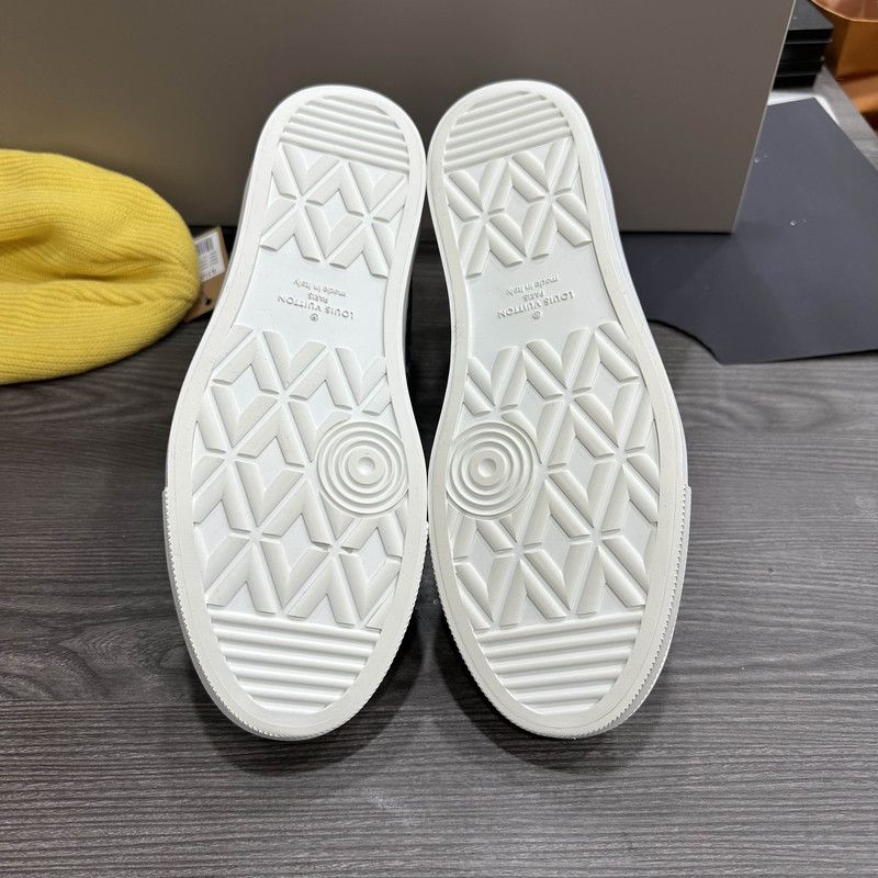 Louis Vuitton Louis Vuitton Denim High-Top Fashion Sneakers 0079 Size US 9 / EU 42 - 4 Thumbnail