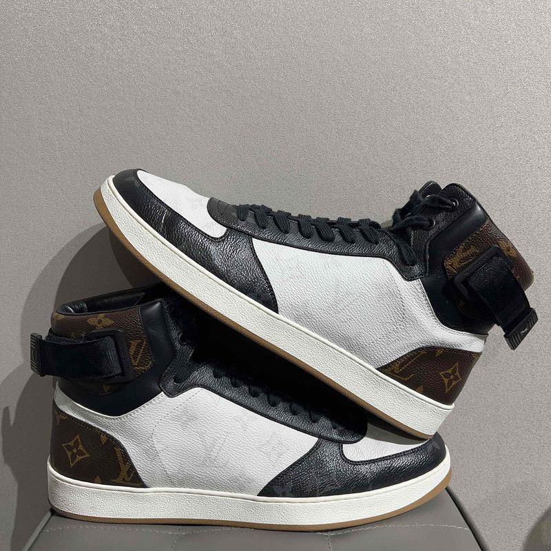 Louis Vuitton Louis Vuitton Rivoli High-Top Sneakers for Men 0079 Size US 9.5 / EU 42-43 - 6 Thumbnail
