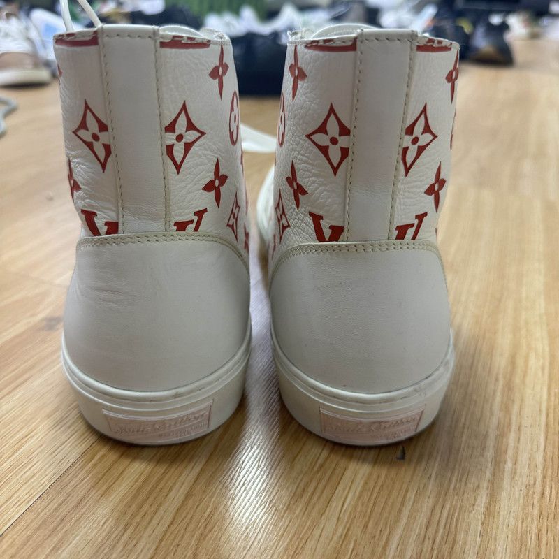 Louis Vuitton Louis Vuitton Tattoo Monogram High-Top Sneakers 0079 Size US 8 / EU 41 - 3 Thumbnail