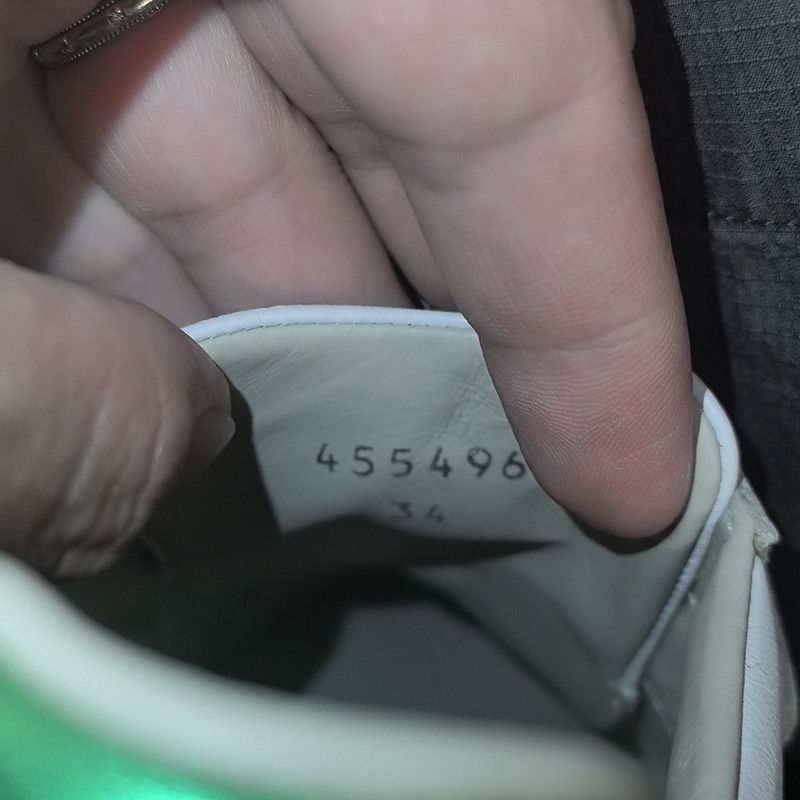Gucci Gucci ACE Kids Low-Top Sneakers in White 0079 Size US 5 / EU 37 - 5 Thumbnail