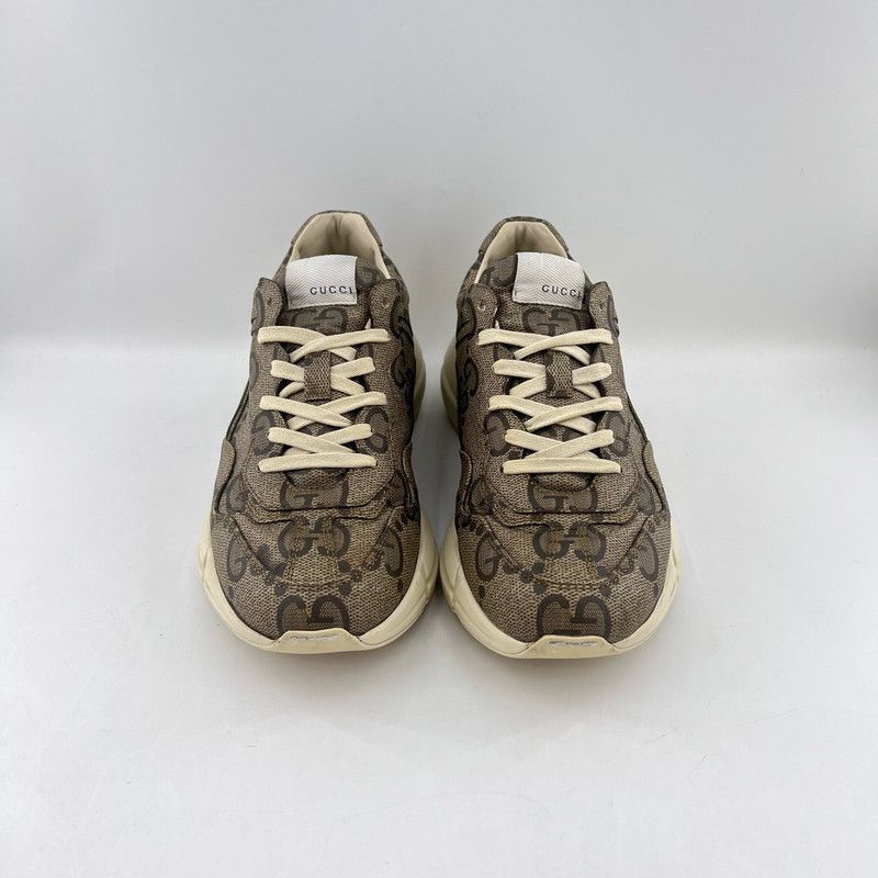 Gucci Gucci Rhyton Retro Low Top Sneakers for Men 0079 Size US 8 / EU 41 - 2 Thumbnail