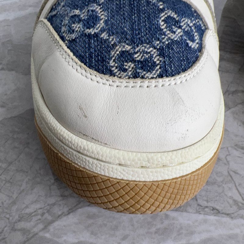 Gucci Gucci Screener Denim Series Stylish Sneakers 0079 Size US 9.5 / EU 42-43 - 6 Thumbnail