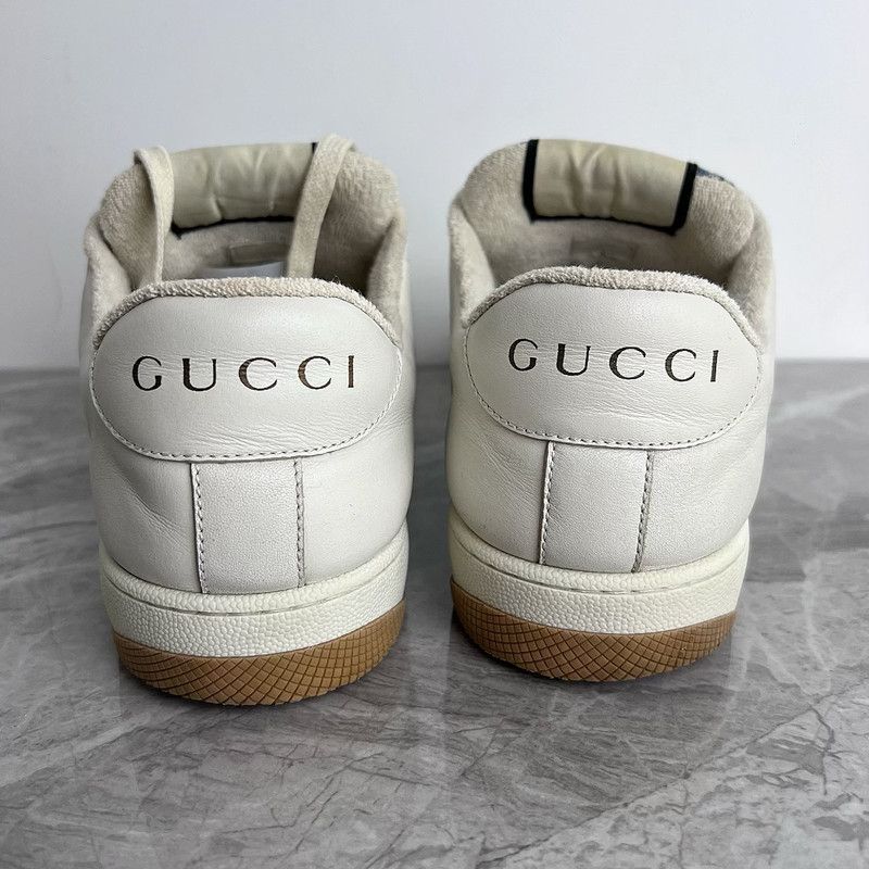 Gucci Gucci Screener Denim Series Stylish Sneakers 0079 Size US 9.5 / EU 42-43 - 3 Thumbnail