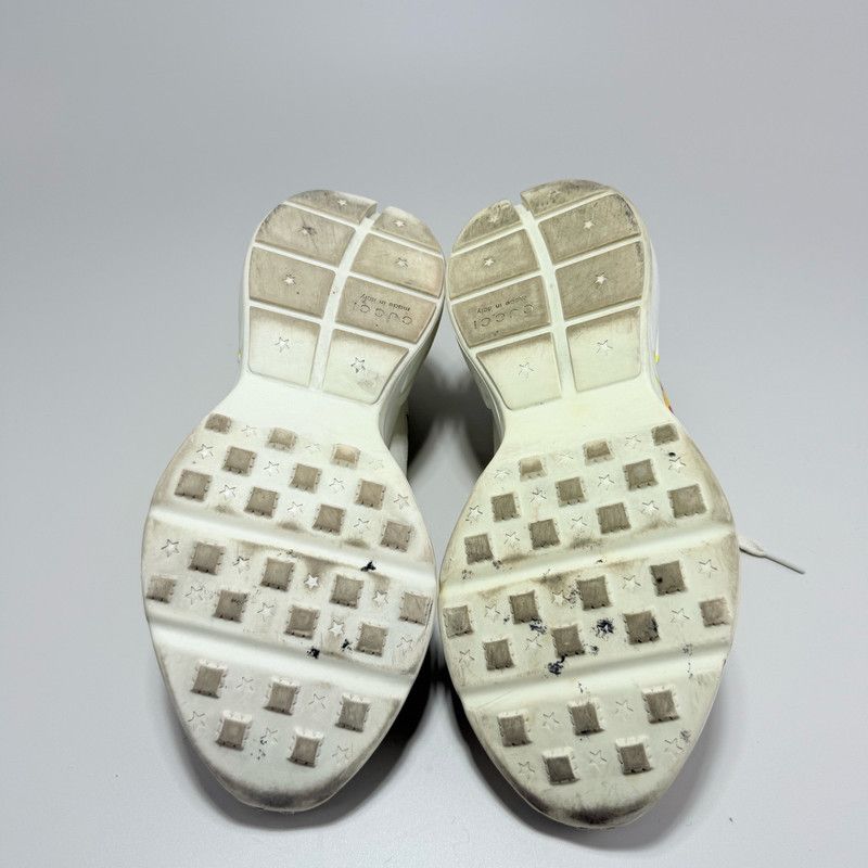 Gucci Gucci Rhyton Double G Logo Dad Sneakers for Men 0079 Size US 10.5 / EU 43-44 - 4 Thumbnail
