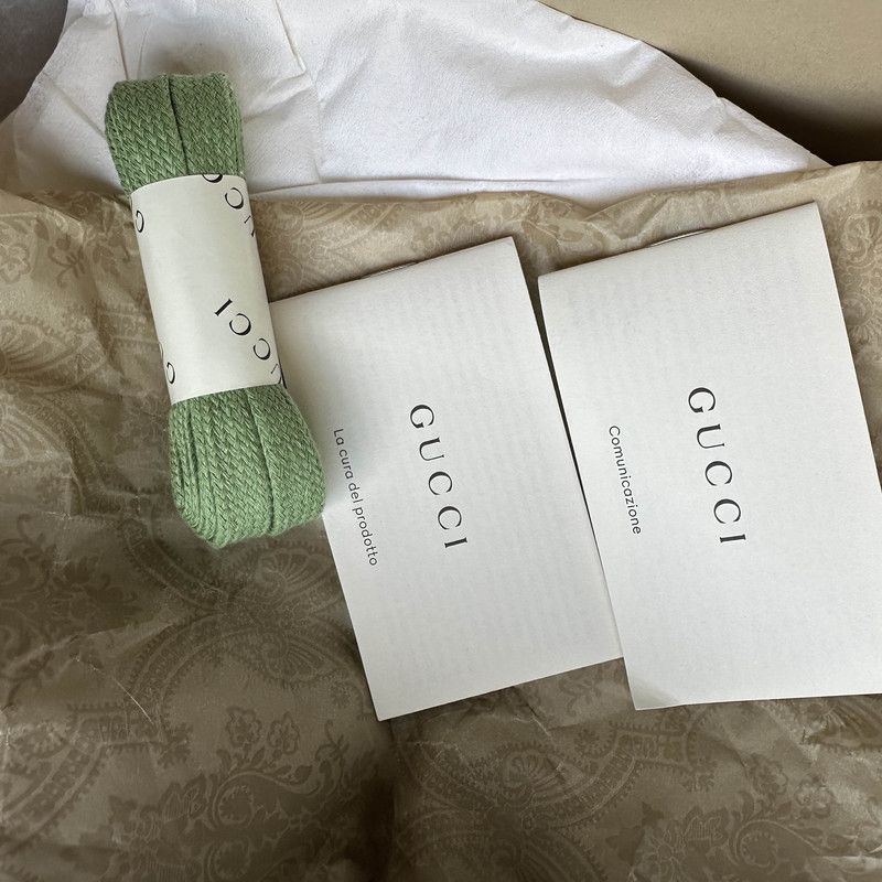 Gucci Gucci Screener Distressed Leather Low-Top Sneakers 0079 Size US 8 / EU 41 - 9 Thumbnail