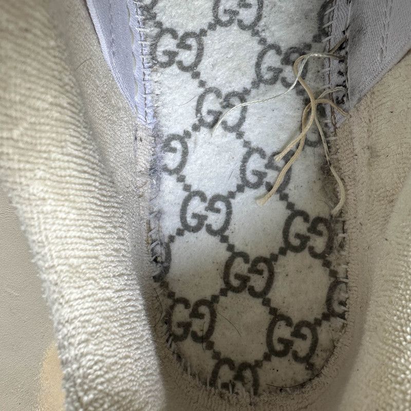 Gucci Gucci Screener Distressed Leather Low-Top Sneakers 0079 Size US 8 / EU 41 - 13 Thumbnail