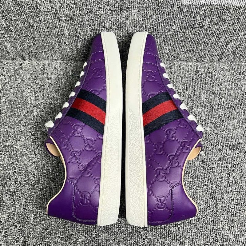 Gucci Gucci Classic Logo Leather Casual Sneakers 0079 Size US 7.5 / EU 40-41 - 7 Thumbnail
