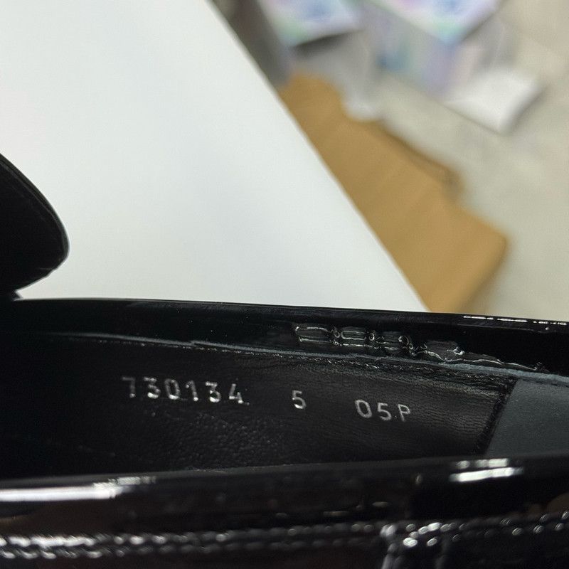 Gucci Gucci Patent Leather Slip-On Casual Shoes 0079 Size US 6.5 / EU 39-40 - 7 Thumbnail