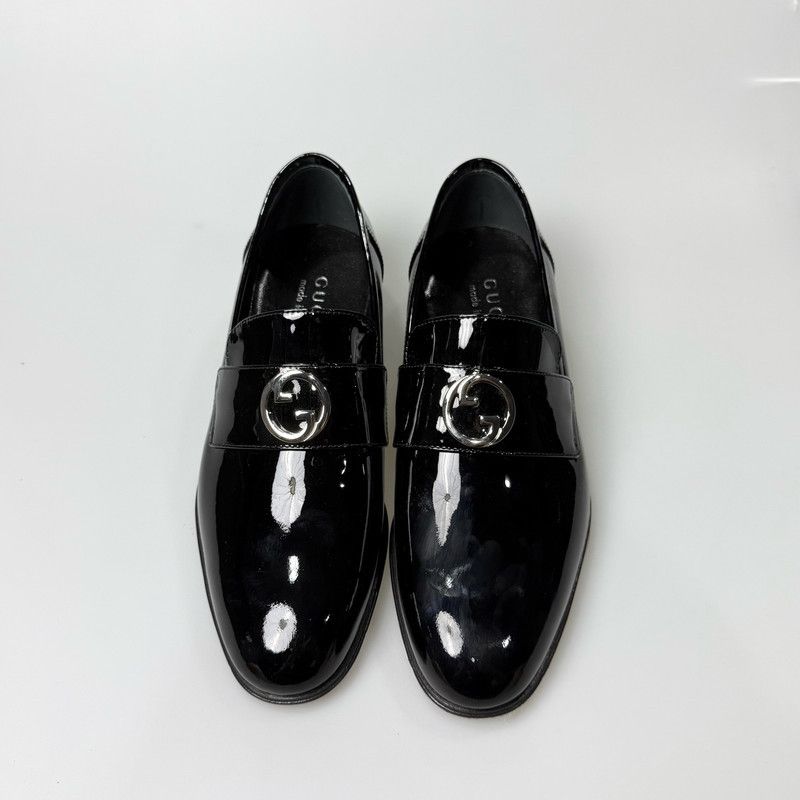 Gucci Gucci Patent Leather Slip-On Casual Shoes 0079 Size US 6.5 / EU 39-40 - 4 Thumbnail