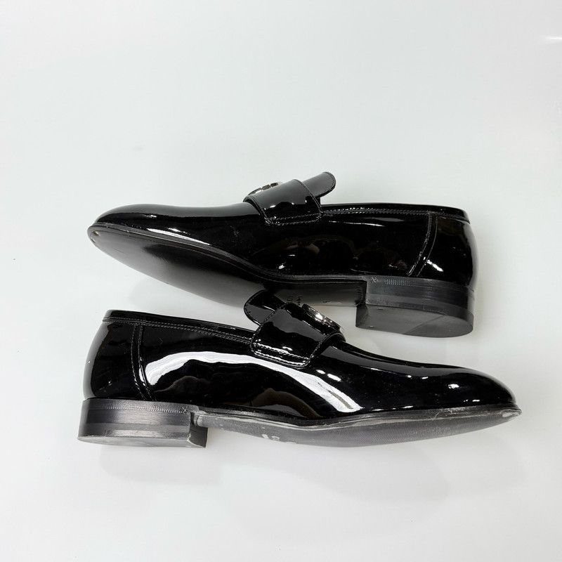 Gucci Gucci Patent Leather Slip-On Casual Shoes 0079 Size US 6.5 / EU 39-40 - 3 Thumbnail