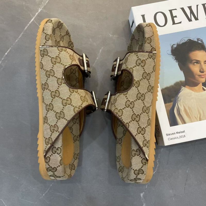 Gucci Gucci Double G Logo Buckle Slide Sandals 0079 Size US 7.5 / EU 40-41 - 8 Thumbnail