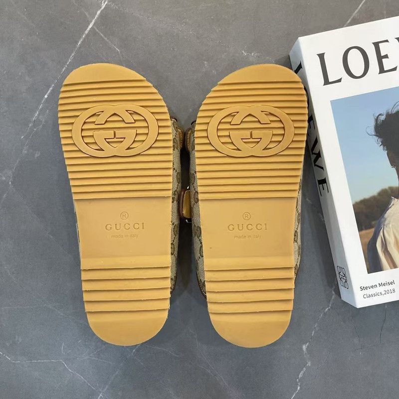 Gucci Gucci Double G Logo Buckle Slide Sandals 0079 Size US 7.5 / EU 40-41 - 4 Thumbnail