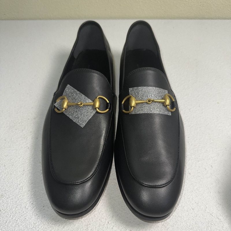 Gucci Gucci Horsebit Black Casual Loafers for Men 0079 Size US 10.5 / EU 43-44 - 2 Thumbnail