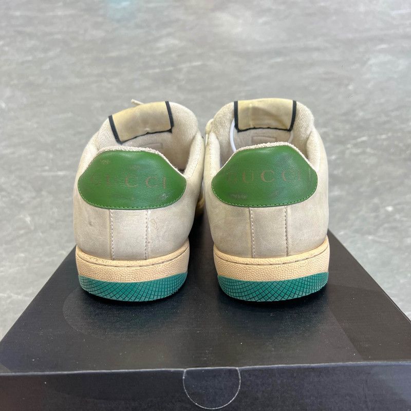 Gucci Gucci Screener Vintage Leather Sneakers for Men 0079 Size US 10.5 / EU 43-44 - 3 Thumbnail