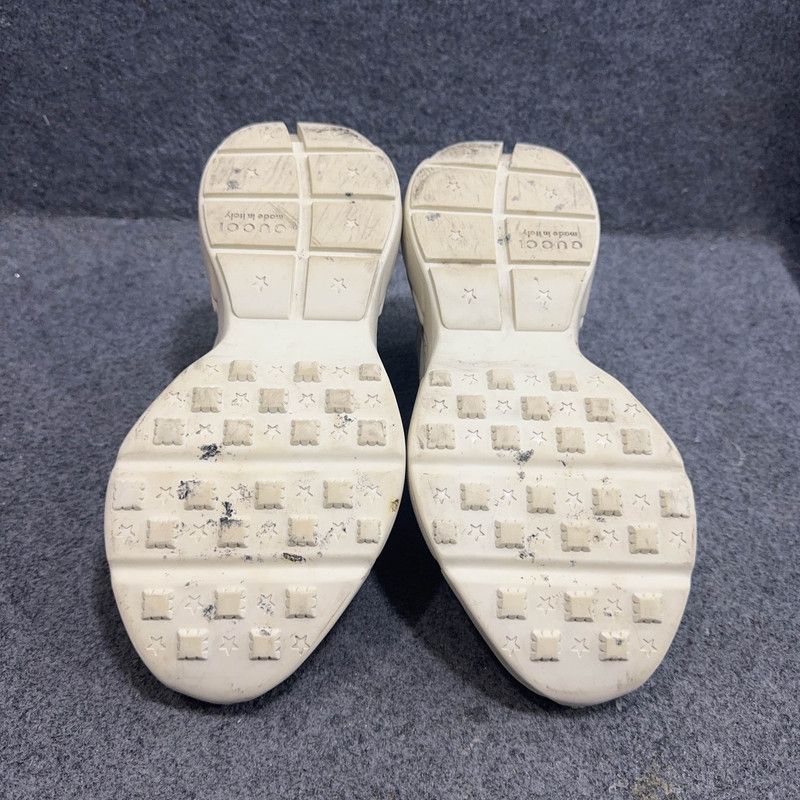 Gucci Rhyton Logo Dad Sneakers in Ivory 0079