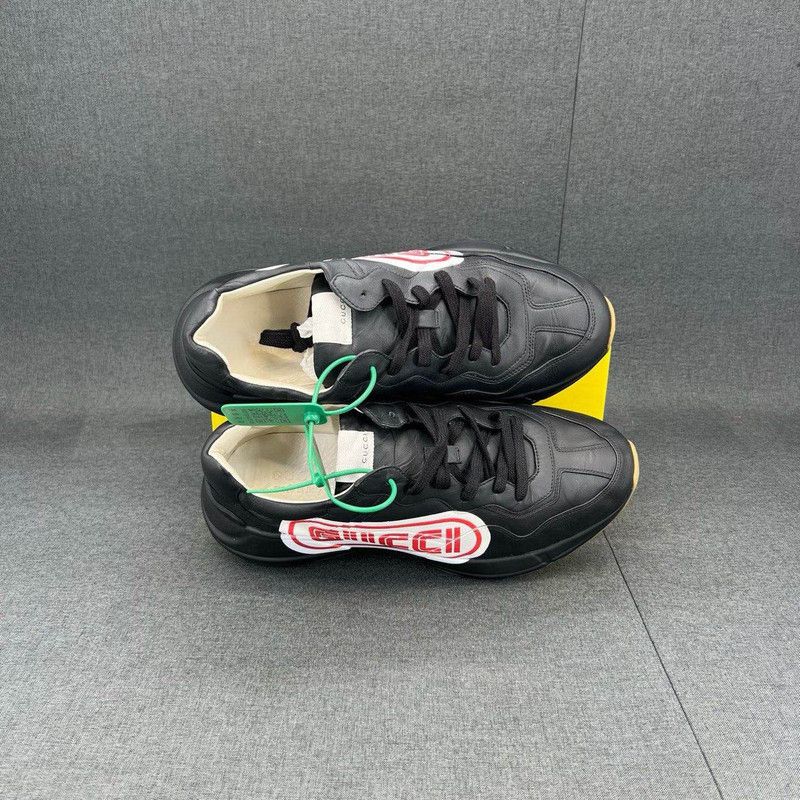 Gucci GUCCI Rhyton Colorblock Low Top Casual Sneakers 0079 Size US 11 / EU 44 - 8 Thumbnail