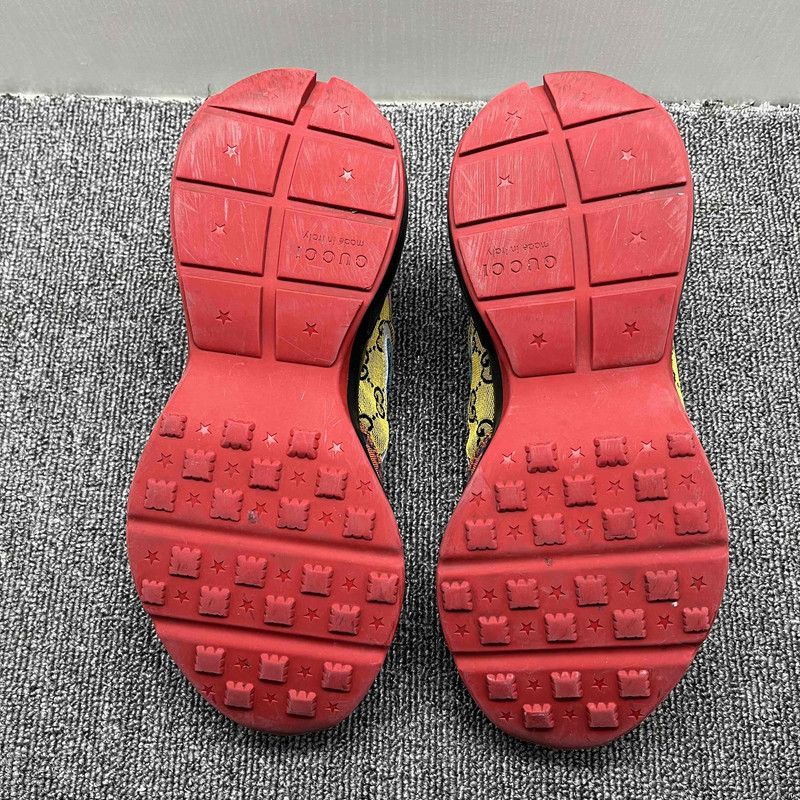 Gucci Gucci Rhyton Multicolour Canvas Low-top Sneakers 0079 Size US 9.5 / EU 42-43 - 4 Thumbnail