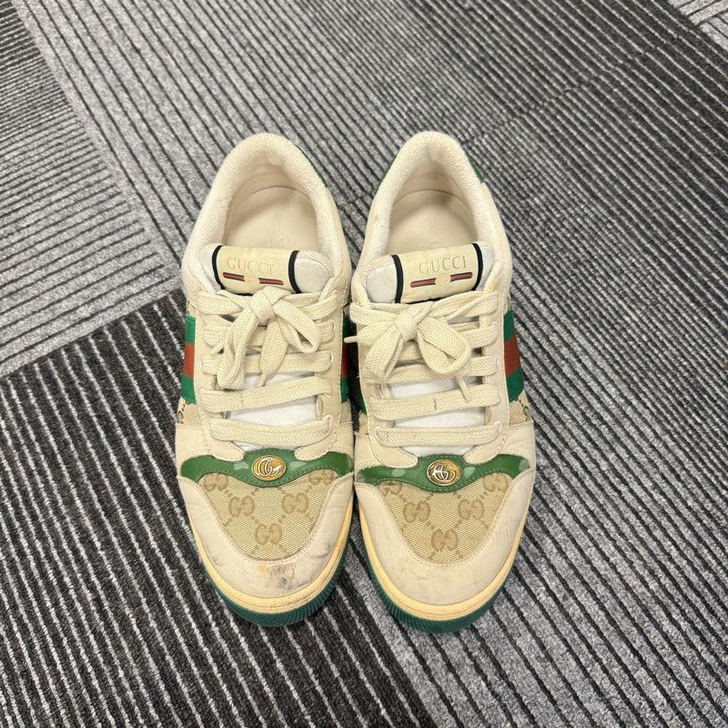 Gucci Gucci Screener Low-top Sneakers in Green 0079 Size US 9.5 / EU 42-43 - 4 Thumbnail