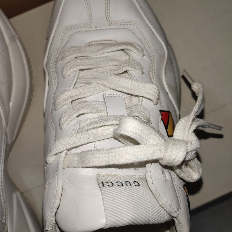 Gucci Gucci Rhyton Worldwide Low-Top Dad Sneakers 0079 Size US 8 / EU 41 - 8 Thumbnail