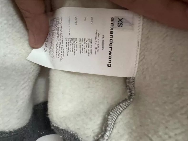 Alexander Wang Alexander Wang 2024 Sparkle Hoodie Size XS / US 0-2 / IT 36-38 - 4 Thumbnail