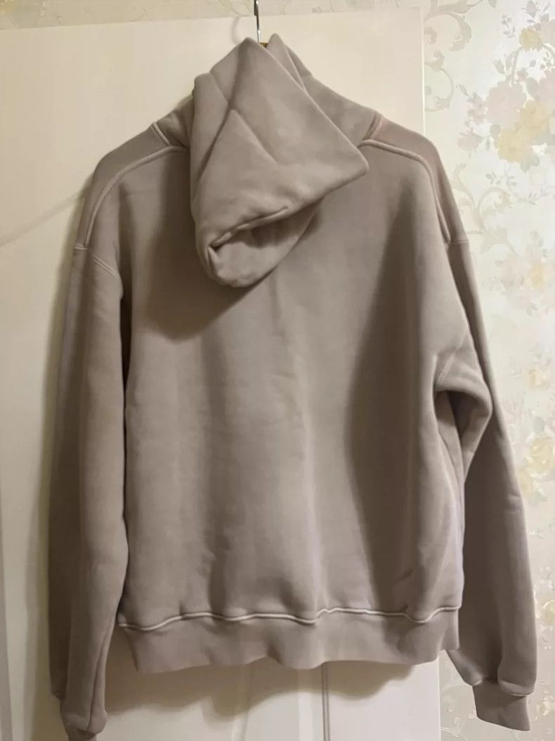 Alexander Wang Alexanderwang embossed milk tea color hoodie Size S / US 4 / IT 40 - 2 Thumbnail