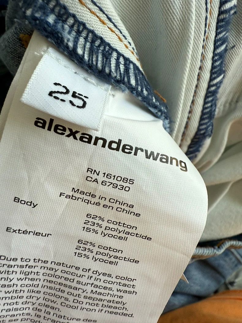 Alexander Wang Alexander Wang High-Waist Denim Jeans Size 25" / US 0 / IT 36 - 6 Thumbnail