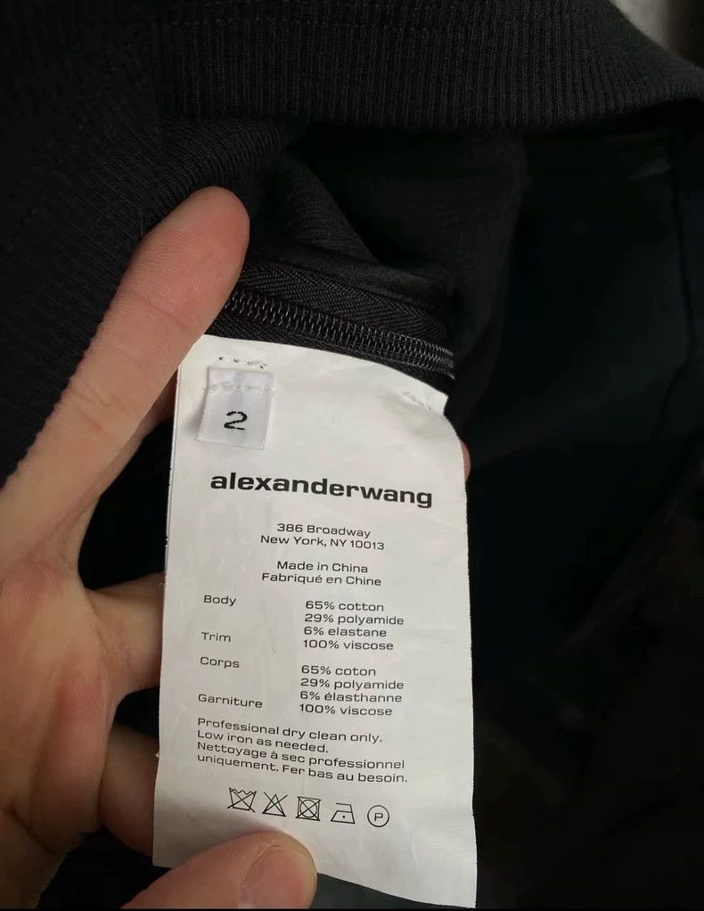 Alexander Wang Alexander Wang Black Fringe Tank Dress Size XS / US 0-2 / IT 36-38 - 5 Thumbnail