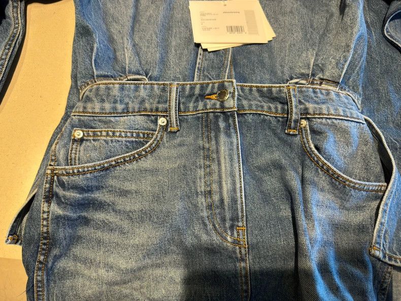 Alexander Wang Alexander Wang Denim Long Sleeve Shirt Size S / US 4 / IT 40 - 2 Thumbnail