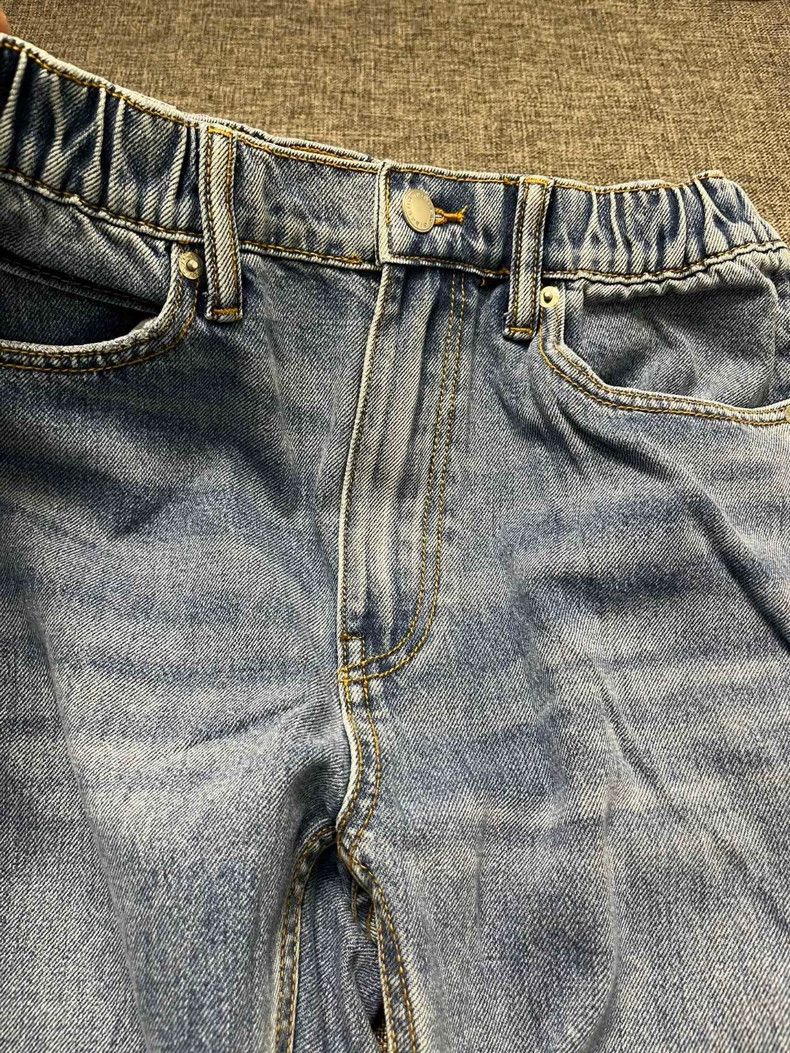 Alexander Wang Alexander Wang Washed Distressed Wide-Leg Jeans Size 24" / US 00 / IT 34 - 5 Thumbnail
