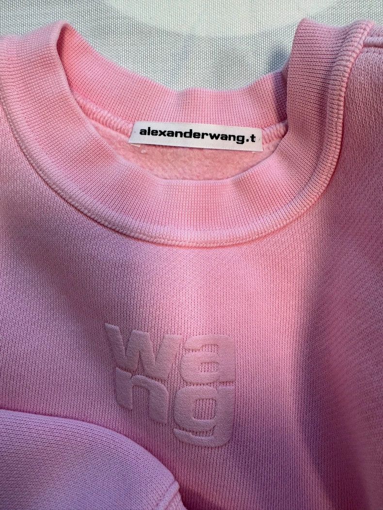 Alexander Wang Alexander Wang Pink Fleece Sweatshirt Size S / US 4 / IT 40 - 5 Thumbnail
