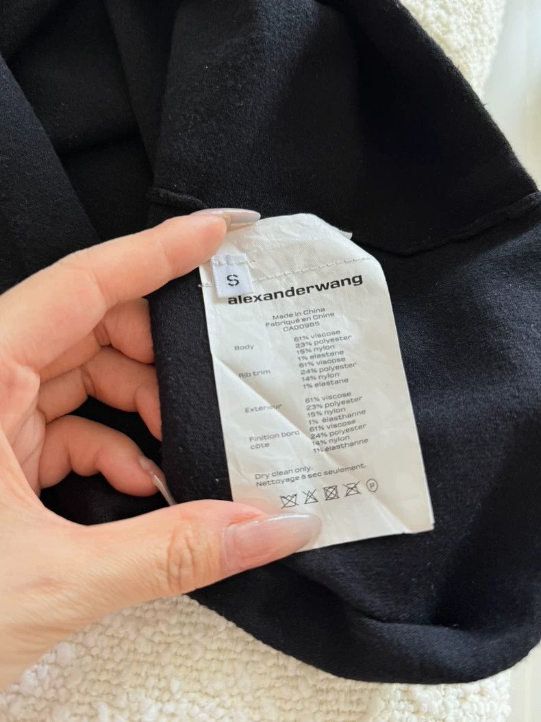 Alexander Wang Alexanderwang Women's Embroidered Mini Dress Size S / US 4 / IT 40 - 4 Thumbnail