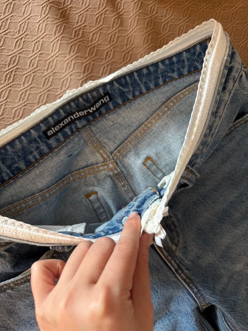 Alexander Wang Alexander Wang 24AW Denim Jeans Size 25" / US 0 / IT 36 - 2 Thumbnail