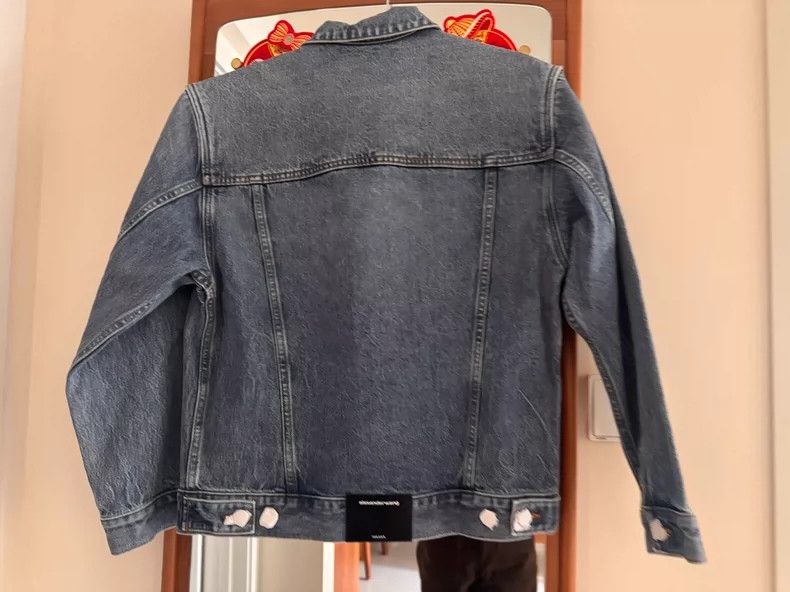 Alexander Wang Alexander Wang Oversized Denim Jacket Size XXS / US 00 / IT 34 - 2 Thumbnail
