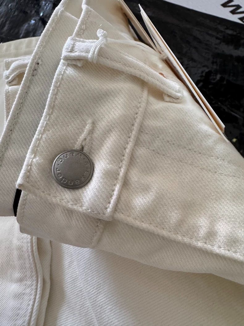 Alexander Wang Alexander Wang White Denim Jeans Size 25" / US 0 / IT 36 - 3 Thumbnail