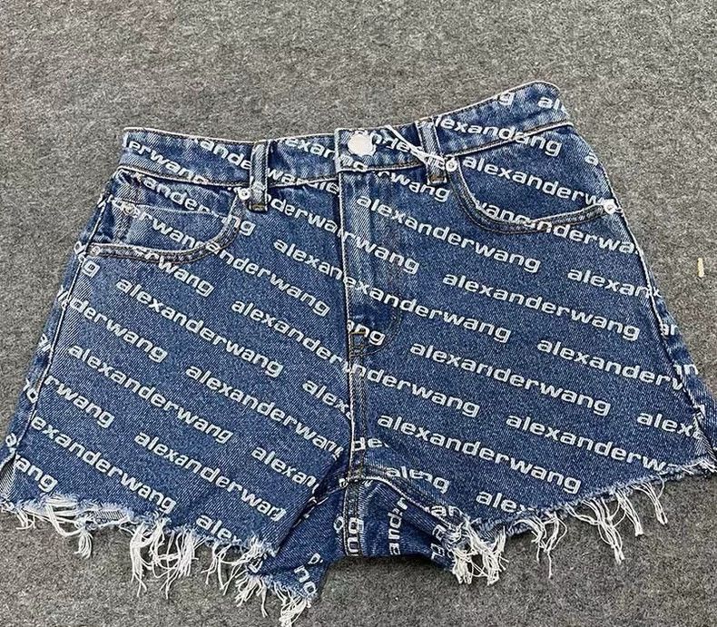 Alexander Wang Alexander Wang High-Waist Denim Shorts Size 24" / US 00 / IT 34 - 2 Thumbnail