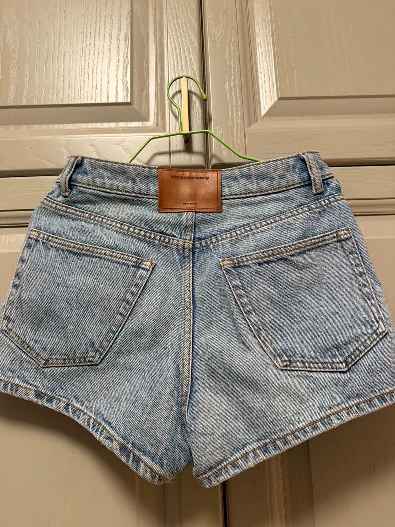 Alexander Wang Alexander Wang Denim Shorts Size 26" / US 2 / IT 38 - 2 Thumbnail