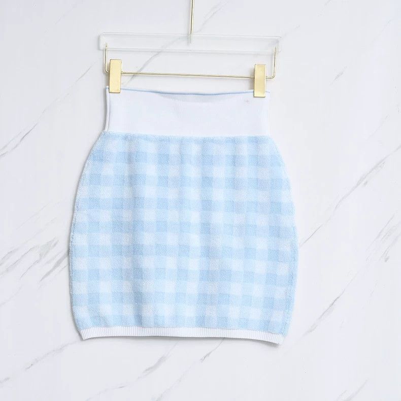 Alexander Wang Alexander Wang Plaid Logo Mini Skirt Size 24" / US 00 / IT 34 - 3 Thumbnail