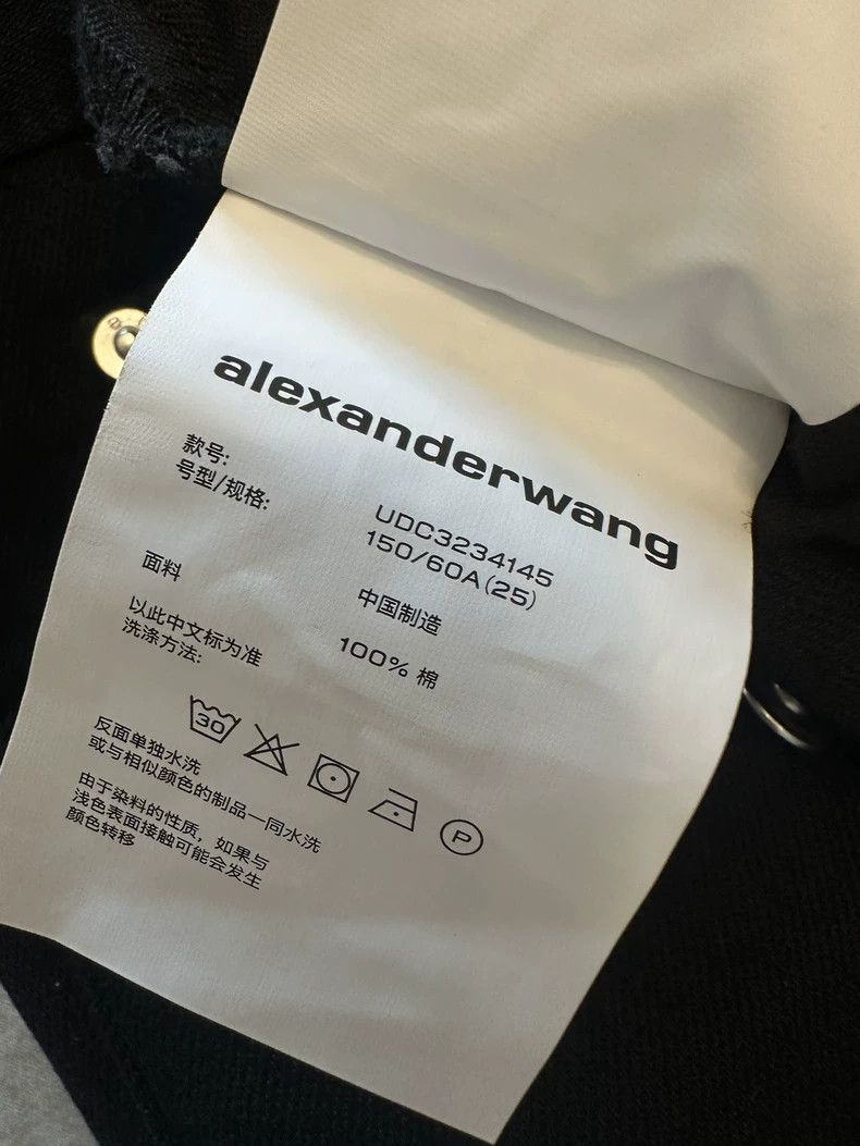 Alexander Wang Alexander Wang Black Denim Jeans Size 25" / US 0 / IT 36 - 4 Thumbnail