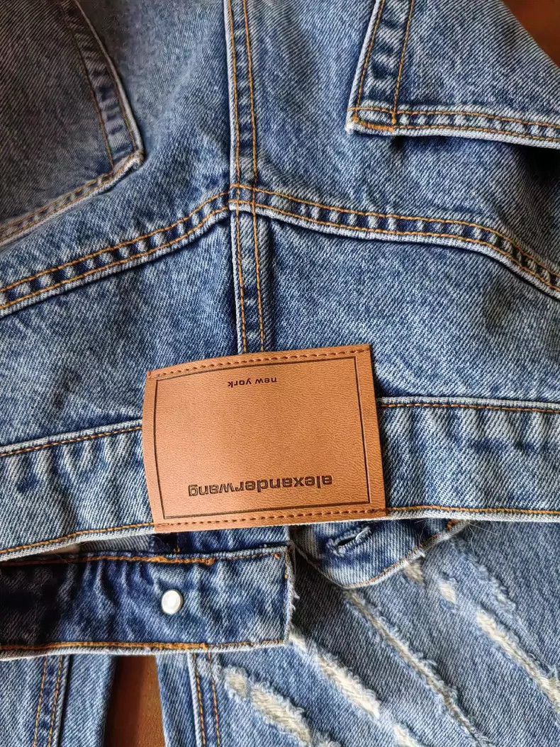 Alexander Wang Alexander Wang Distressed Logo Jeans Size 25" / US 0 / IT 36 - 6 Thumbnail