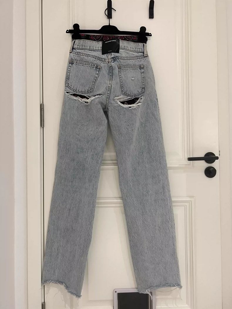 Alexander Wang Alexander Wang Denim Two-Piece Jeans Size 25" / US 0 / IT 36 - 3 Thumbnail