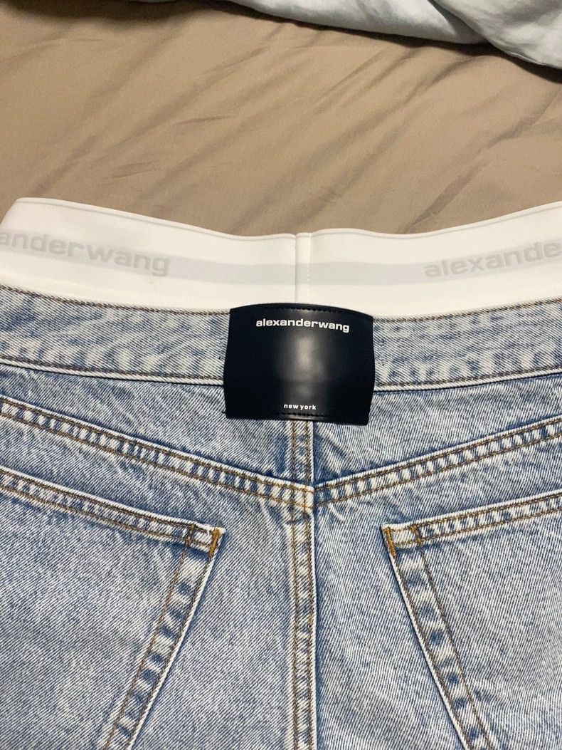 Alexander Wang Alexander Wang Denim Shorts Size 27" / US 4 / IT 40 - 4 Thumbnail